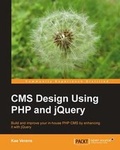 Cover: CMS Design Using PHP and jQuery - Packt Publishing