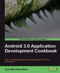 Cover: Android 3.0 Application Development Cookbook - Packt Publishing