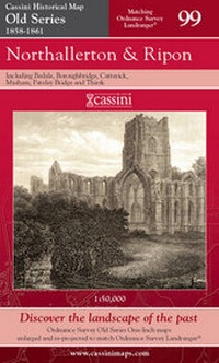 Abbildung von: Northallerton and Ripon - Cassini Publishing Ltd