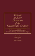Cover: Women and the Literature of the Seventeenth Century - Greenwood Press