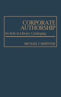 Abbildung von: Corporate Authorship - Praeger Publishers Inc