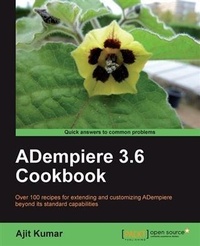 Enlarge image Cover: ADempiere 3.6 Cookbook - Packt Publishing