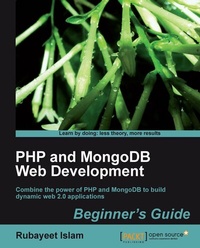 Enlarge image Cover: PHP and MongoDB Web Development Beginner's Guide - Packt Publishing