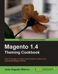 Cover: Magento 1.4 Theming Cookbook - Packt Publishing