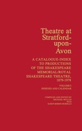 Cover: Theatre at Stratford-Upon-Avon [2 volumes] - Greenwood Press