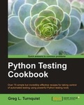 Cover: Python Testing Cookbook - Packt Publishing