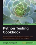 Cover: Python Testing Cookbook - Packt Publishing