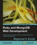Cover: Ruby and MongoDB Web Development Beginner's Guide - Packt Publishing
