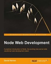 Enlarge image Cover: Node Web Development - Packt Publishing