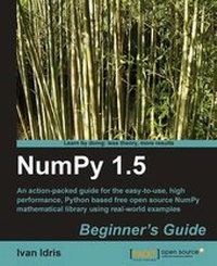 Enlarge image Cover: NumPy 1.5 Beginner's Guide - Packt Publishing