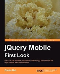 Enlarge image Cover: jQuery Mobile First Look - Packt Publishing