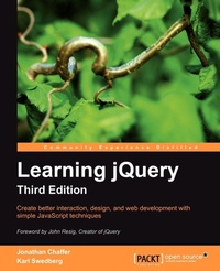 Enlarge image Cover: Learning Jquery, Third Edition - Packt Publishing