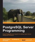 Cover: PostgreSQL Server Programming - Packt Publishing