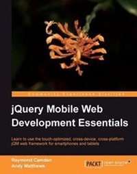 Enlarge image Cover: jQuery Mobile Web Development Essentials - Packt Publishing