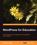Cover: Wordpress for Education - Packt Publishing