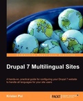 Cover: Drupal 7 Multilingual Sites - Packt Publishing