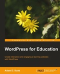 Cover: WordPress for Education - Packt Publishing Limited