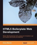 Cover: HTML5 Boilerplate Web Development - Packt Publishing