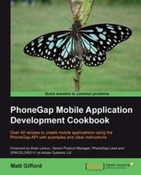 Enlarge image Cover: PhoneGap Mobile Application Development Cookbook - Packt Publishing