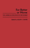 Cover: For Better or Worse - Praeger Publishers Inc