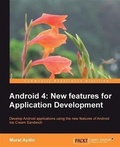 Cover: Android 4: New Features for Application Development - Packt Publishing