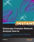 Cover: Instant Cytoscape Complex Network Analysis How-to - Packt Publishing