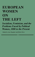 Cover: European Women on the Left - Praeger Publishers Inc