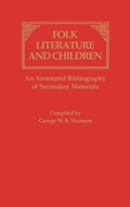 Cover: Folk Literature and Children - Greenwood Press