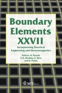 Enlarge image Cover: Boundary Elements - WIT Press