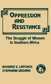 Enlarge image Cover: Oppression and Resistance - Praeger Publishers Inc