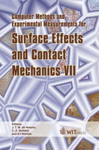 Enlarge image Cover: Computer Methods and Experimental Measurements for Surface Effects and Contact Mechanics: v. 7 - WIT Press