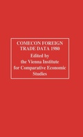 Cover: COMECON Foreign Trade Data 1980 - Greenwood Press