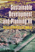 Cover: Sustainable Development and Planning: v. 3 - WIT Press