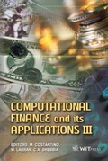 Cover: Computational Finance and Its Applications - WIT Press