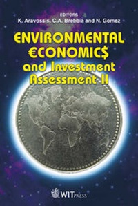 Enlarge image Cover: Environmental Economics and Investment Assessment - WIT Press