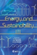 Cover: Energy and Sustainability: Pt. 3 - WIT Press