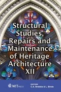 Cover: Structural Studies, Repairs and Maintenance of Heritage Architecture: No. 12 - WIT Press