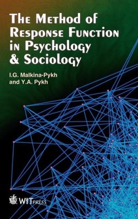 Enlarge image Cover: The Method of Response Functions in Psychology & Sociology - WIT Press