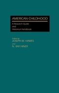 Cover: American Childhood - Greenwood Press