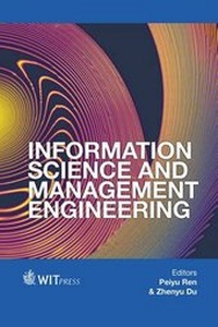 Enlarge image Cover: Information Science and Management Engineering - WIT Press