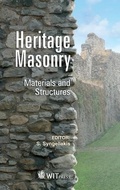 Cover: Heritage Masonry - WIT Press