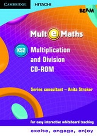 Enlarge image Cover: Mult-e-Maths KS2 Multiplication and Division CD ROM - Cambridge-Hitachi