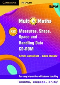 Enlarge image Cover: Mult-e-Maths KS2 Measures, Shape, Space and Handling Data CD ROM - Cambridge-Hitachi