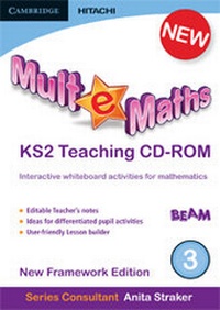 Enlarge image Cover: Mult-e-Maths Teaching CD-ROM 3 - Cambridge-Hitachi