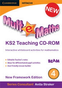 Enlarge image Cover: Mult-e-Maths Teaching CD-ROM 4 - Cambridge-Hitachi