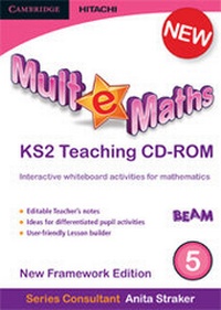 Enlarge image Cover: Mult-e-Maths Teaching CD-ROM 5 - Cambridge-Hitachi