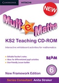 Cover: Mult-e-Maths Teaching CD-ROM 6 - Cambridge-Hitachi
