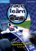 Cover: Race to Learn Arabic Edition - Cambridge-Hitachi