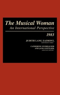 Enlarge image Cover: The Musical Woman - Greenwood Press