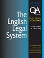 Cover: English Legal System Q&A 2006-2007 - Routledge Cavendish